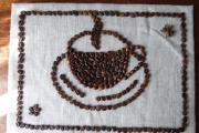 DIY rám na kávové zrná